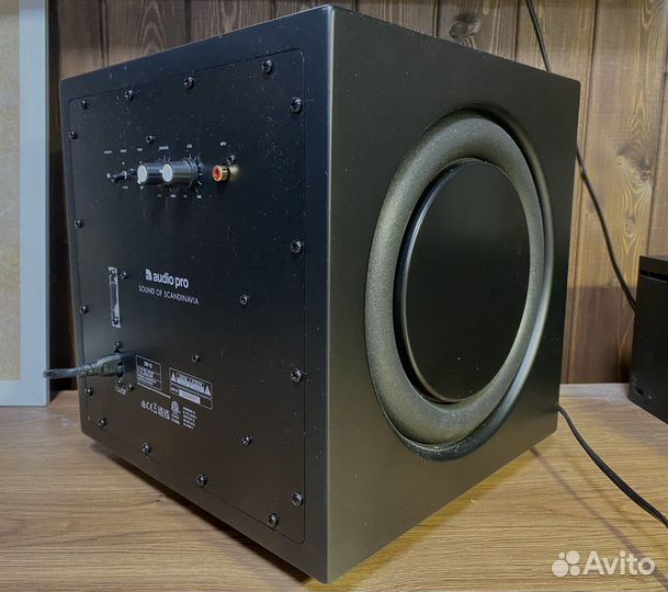 Сабвуфер Audio Pro SW-10, 1 колонкашт, black