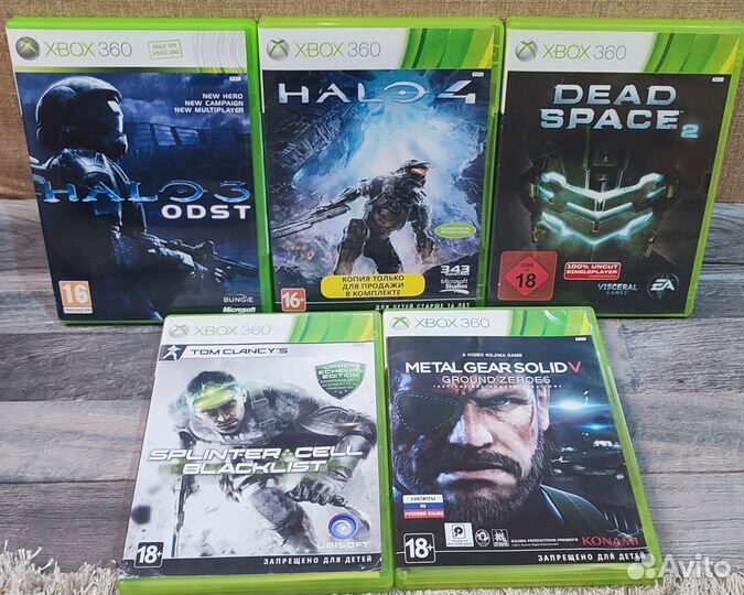 Лицензионные игры Xbox 360