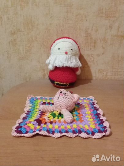 Дед мороз вязаный