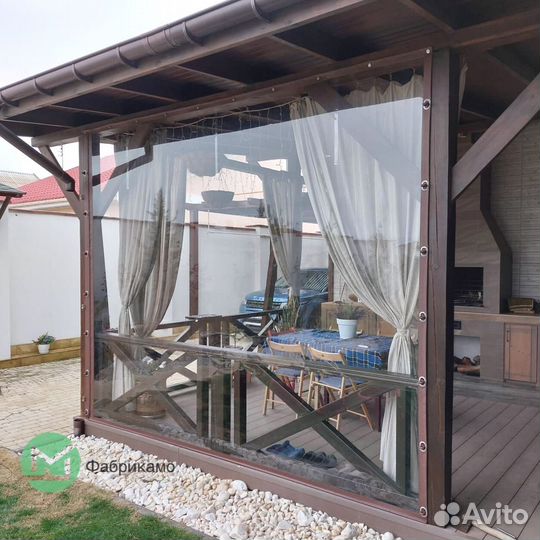 Мягкие окна на веранду от производителя арт 321