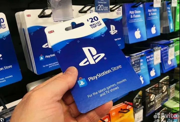 Пополнение бумажника PlayStation Store ps