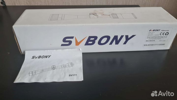 Оптический прицел Svbony SV177 3-12x44