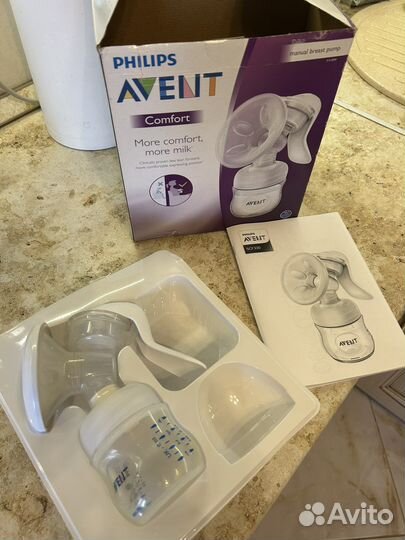 Молокоотсос avent ручной