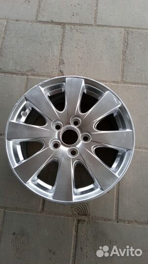 Литой диск r 16 toyota 5/14