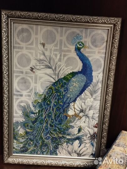 Картина.Алмазная вышивка. ручной работы