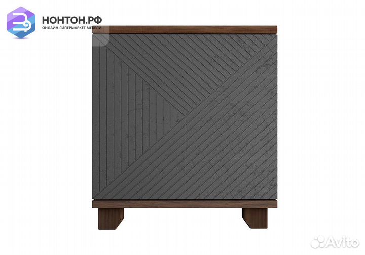 Тумба прикроватная со створкой Копенгаген дуб самд