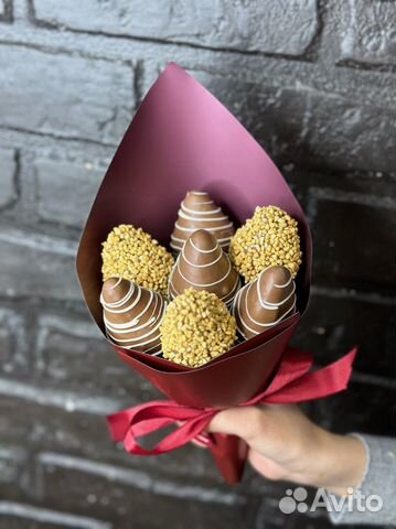 Клубничный букет из клубники 1