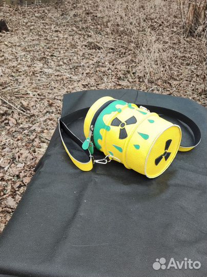 Кожаная сумочка ручной работы 