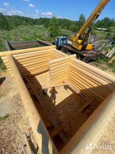 Изготовление срубов