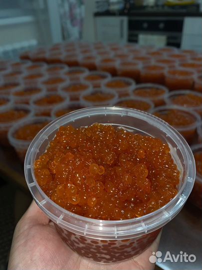 Красная икра горбуши