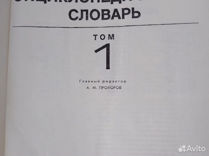 Большой энциклопедический словарь в 2 томах