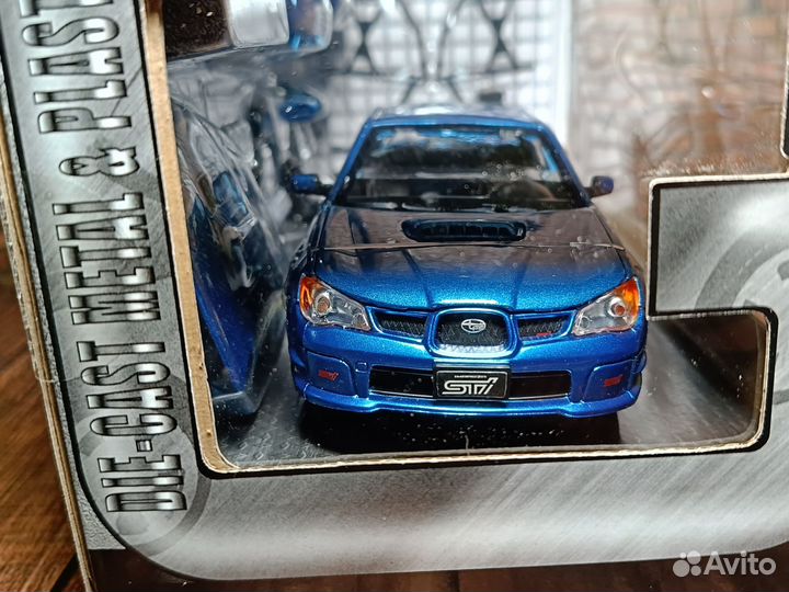 Subaru Impreza WRX STI Tuning Garage Motormax 1:24