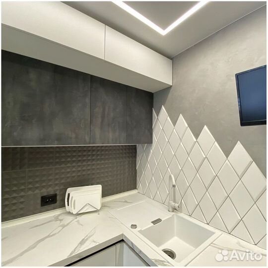 Кухня на заказ угловая и прямая