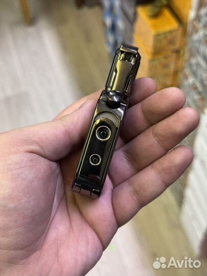 Зажигалка honest 2 огня турбо и газовая метал