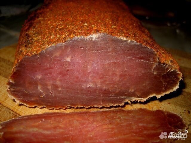 Сыровяленое мясо