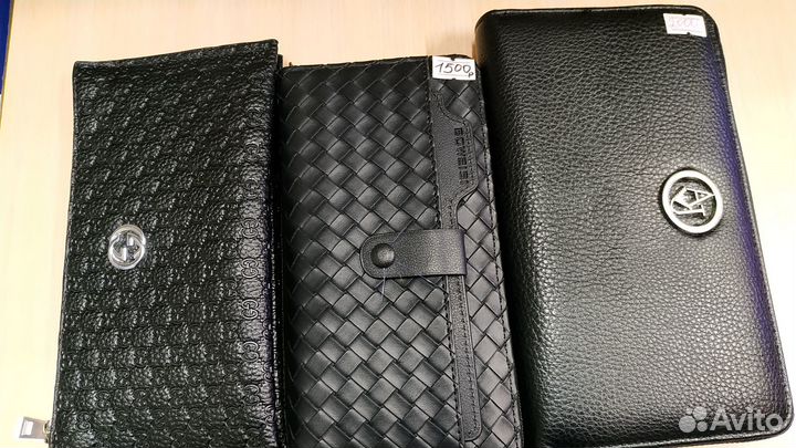 Кожаный клач мужской