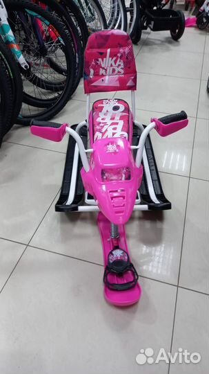 Снегокат ника Snowpatrol Россия с велорулем