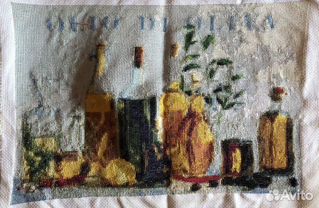 Картина «Масла», вышивка крестом