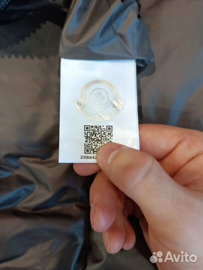 Пуховик Новый Moncler Натуральный пух