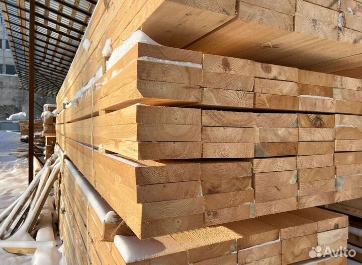 Брус обрезной 150х150х6000мм 1 сорт ГОСТ