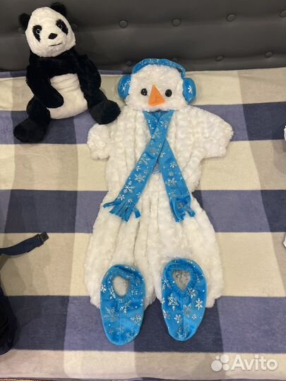 Новогодний костюм снеговика