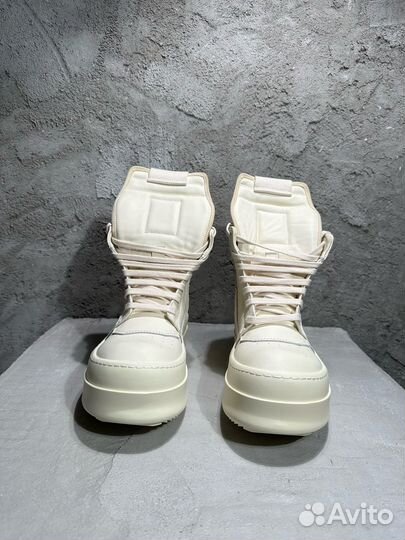 Rick Owens Geobasket Mega Bumper Sneakers