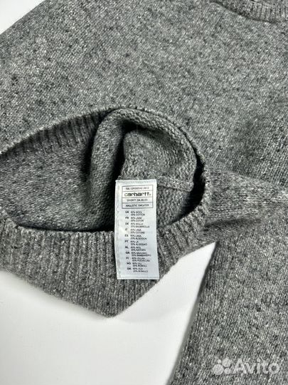 Carhartt anglistic sweater шерстяная кофта