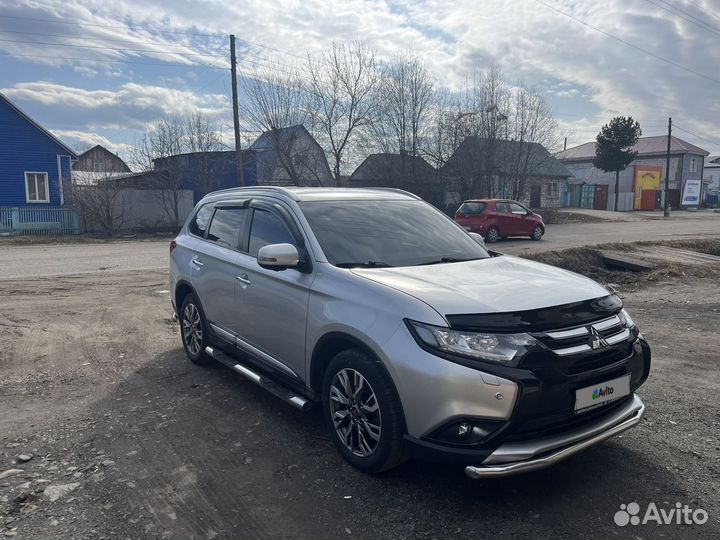 Mitsubishi Outlander 2.4 CVT, 2018, 80 000 км
