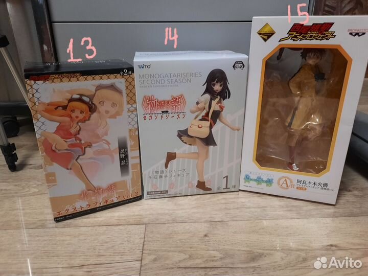 Оригинальные аниме фигурки 19 штук