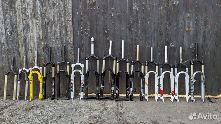 Различные вилки для велосипеда