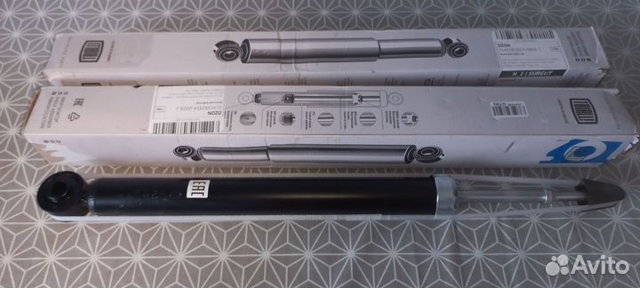 Задний амортизатор toyota Yaris, Vitz (99), Geely