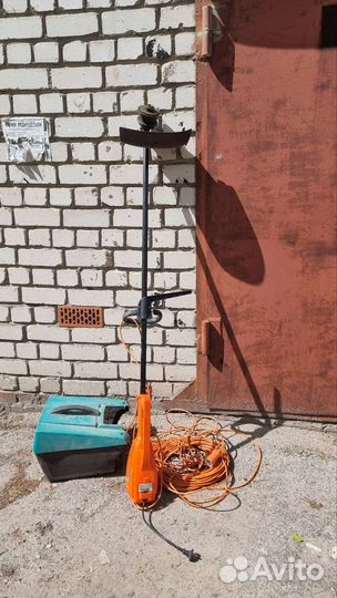 Электрогазонокосилка