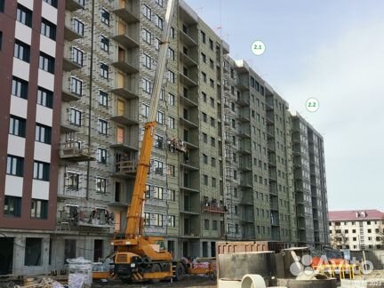 Ход строительства ЖК «АВИАТОR» 1 квартал 2023