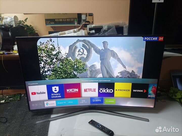 Телевизор samsung 4k (Wi-Fi, SMART)