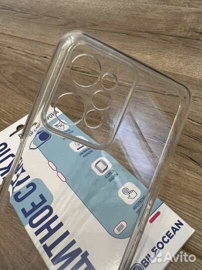 Защитное стекло realme + чехол