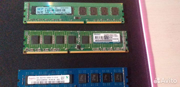 Оперативная память ddr2 ddr3 для пк