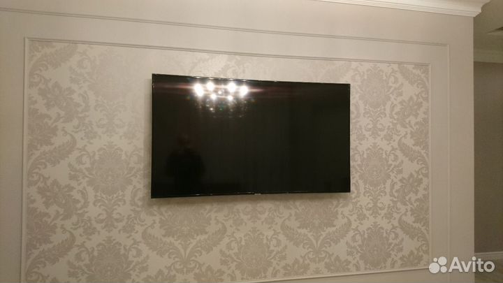 Монтаж телевизоров и кронштейнов, сборка мебели