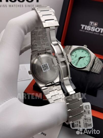 Новые часы Tissot PRX тифани сапфир