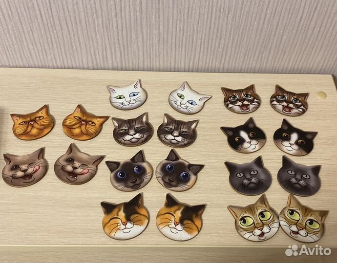 Развивающая игра Коты