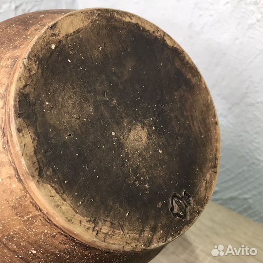 Кувшин чайник глиняный ручной работы