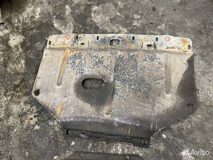 Металлическая защита двигателя passat b5+