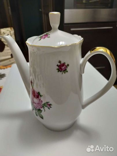 Чайник фарфоровый, гдр, 1,8 л