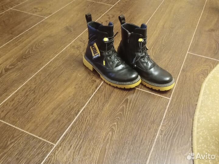 Ботинки подростковые 36 размер демисезонные б/у