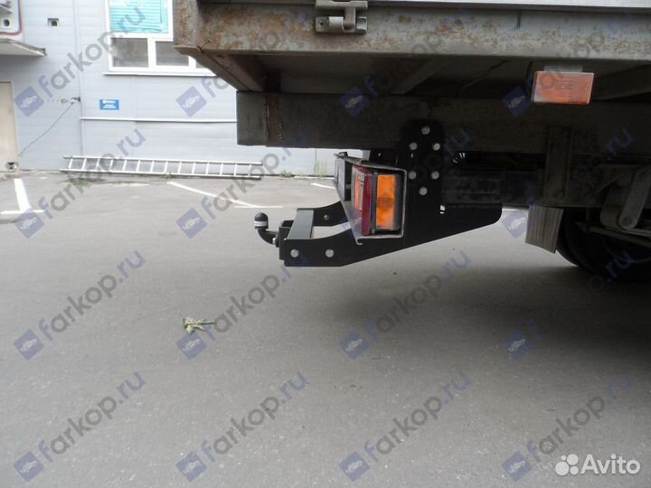 Фаркоп Oris для Gaz Газель 3302 1994, (глушитель в