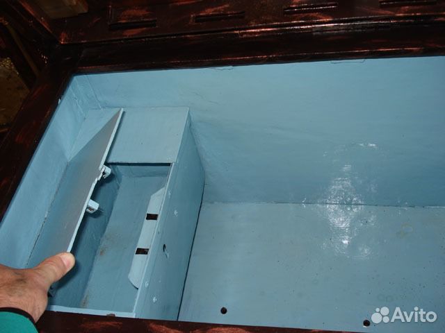 Сейф-сундук. Старинный. Секретный замок