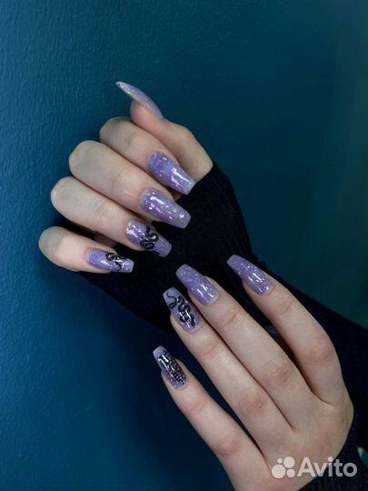 Маникюр с покрытием гель-лаком