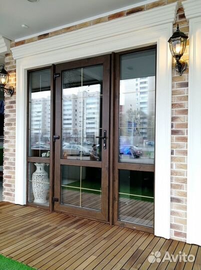 Алюминиевые двери и входные группы под ключ