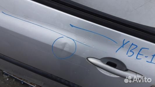 Дверь передняя левая renault clio 3 (YBE01EN01)