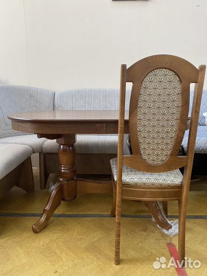 Стол массив «Презент» раздвижной