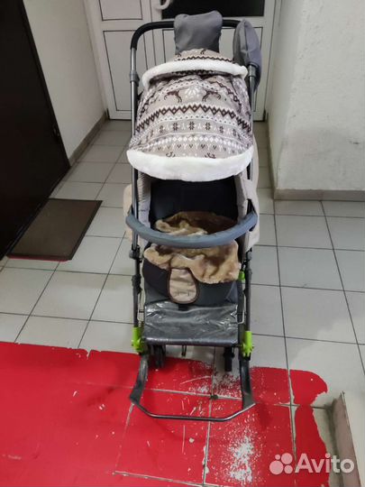 Детские санки коляска бу